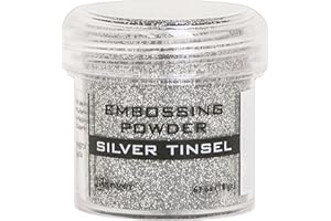 Ranger Silver Tinsel Embossing Powder, Synthetic Material, 4.45 x 4.45 x 4.45 cm
