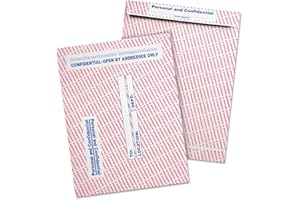 QUALITY PARK Gray/Red Paper Gummed Flap Confidential Interoffice Envelope, 10 x 13, 100/Box, Sold as One Box