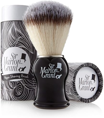 boopan Premium Rasierpinsel vegan mit Bambus-Holz fr Herren und Damen -  weich wie Dachshaar - shaving brush : Amazon.de: Drogerie & Krperpflege