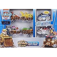 PAW Patrol True Metal Geschenkset mit sechs Metall - Fahrzeugen - Offroad Mud Version