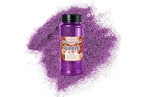 ASLANKA 140g Paillettes Fines, Paillettes pour Visage Brillante pour Décoration pour Créatifs, Maquillage, Corps, Résine époxy - Violet