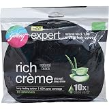Godrej Expert Rich Creme Hair Colour Cream, Shade 1.00 Natural Black, 40ml