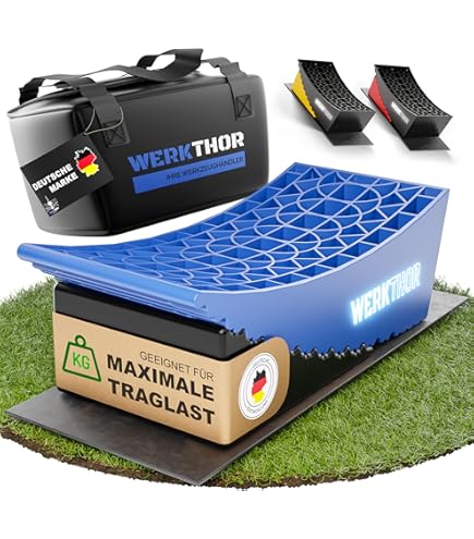 Cunei Di Livellamento Per Camper E Caravan - Set Da 2 Pezzi, Portata 5000kg