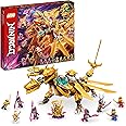 LEGO Ninjago Ultra Drago d’Oro di Lloyd, Set Serie TV Crystallized con Grande Action Figure da Costruire e 9 Minifigure, Idea
