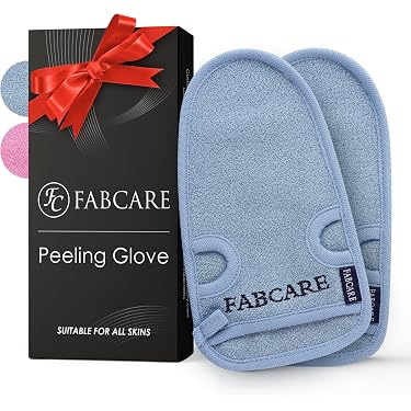 Peeling-Handschuh Aus Viskose – Sanfte Hautpflege Für Die Dusche Mit Aufhängeöse