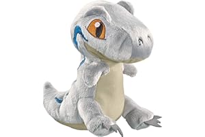 Schmidt Spiele 42752 Jurassic World, Peluche Azul, 16 cm