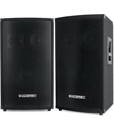 2 Altoparlanti Passivi HiFi ZEYUAN Da 200W (RMS) – Woofer 8", Tweeter 3"+10", Per Eventi E Feste