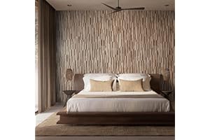 Drewniana okładzina ścienna o wyglądzie 3D, naturalne panele ścienne z drewna dębowego firmy Wooden Wall Design model Correctus (1 m2).