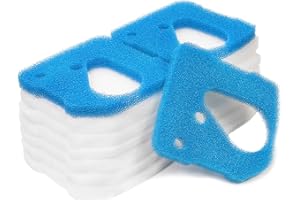 LTWHOME Compatible Grossier et Excellent Filtre Tapis Convient pour Eheim 2617710 Pro 4 250, 250T, 350, 350T, 600 et Pro 4e 350(Paquet de 3ensemble)
