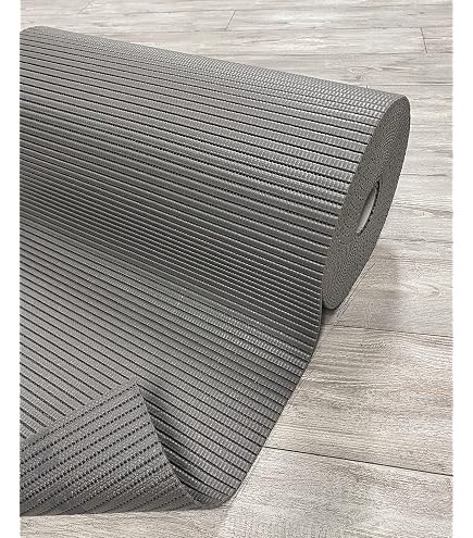 Friedola Weichschaum-Badematte – 130 Cm Breit, Meterware, Rutschfest Grau