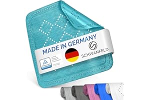 Schwanfeld® [55 x 55cm] Duschmatte rutschfest [EXTRA SICHER] - inkl. extra starken Saugnäpfen - Duschmatte BPA frei - Antirutschmatte dusche (Made in Germany) - sichere Duscheinlage rutschfest