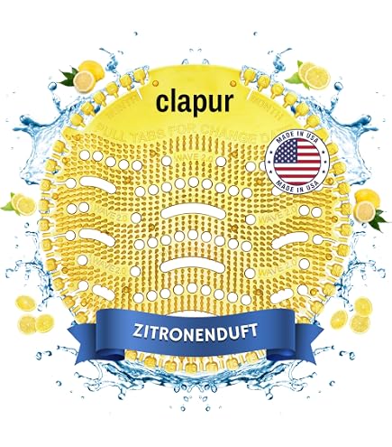 Nuanchu Urinalmatten, 6 Stück – Rutschfest, Saugstark, Für Herren-WCs, Grau, 44 X 56 Cm