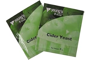 YOUNGS Cider Yeast - Pack of 2