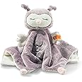 Steiff Soft Cuddly Friends Ollie Owl Comforter, Rose Brown/Cream, 26 cm