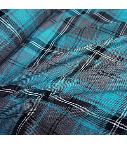 Midtex Tartan Fabric Poly Viscose – 59in Wide, Sold Per Metre, M190, Medium Weight
