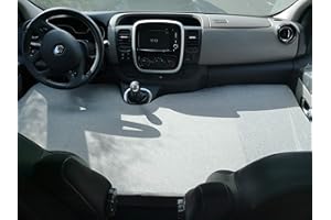 K´FOAM STORE kfoam.es Colchón Plegable Cama Delantera Camper para Trafic (Color Gris)