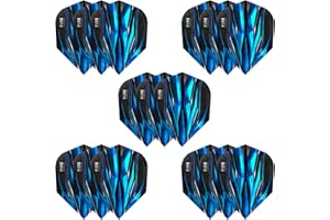 ‎HARROWS Harrows Fire Flights, Premium-Dart-Flight-Tasche, extra stark, 15 Stück, 5 Stück