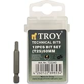 Troy T 22245 Torx Bits U&ccedil; Seti, T25 X 50 Mm