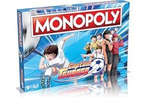 Winning Moves Monopoly Captain Tsubasa - Juego de Mesa de las Propiedades Inmobiliarias - Versión en Español (WM02106-SPA-6)