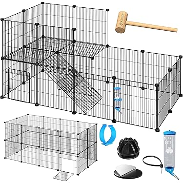 VISCOO 12 panelen kleine dieren box, huisdier