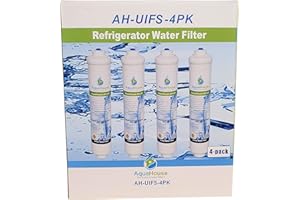 4x AquaHouse UIFS Compatibile Filtro Frigorifero acqua per Samsung DA29-10105J HAFEX/EXP (filtro esterno solo)