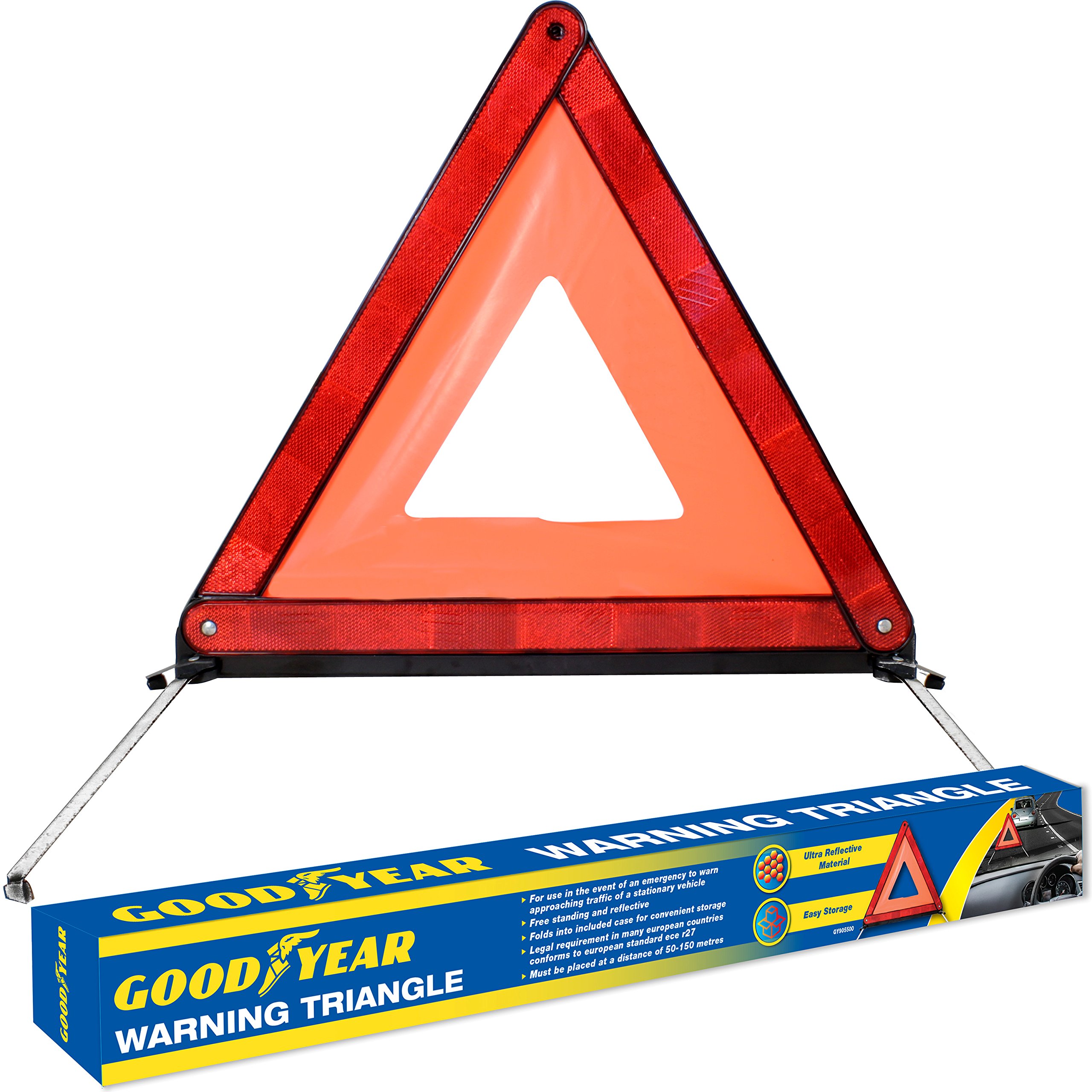 Goodyear-Emergency-Safety-Warning-Triangle-Reflective-Fold-Up-Hard-Case