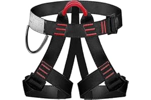 Hommdiy Climbing Harness Safety Kits for Outdoor Tree Rock Climbing, Caving Tree Climbing Rescue