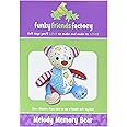 Funky Friends Factory Melody Memory Bear Pattern, Fabric, 12 inches