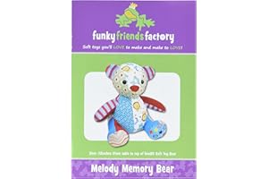 Funky Friends Factory Melody Memory Bear Pattern, 12 inches