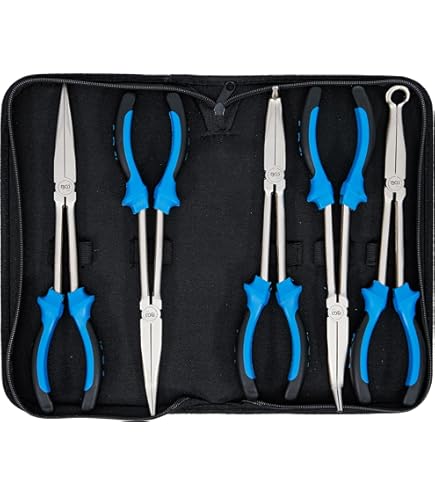 Long/Flat Nose And Spark Plug Connector Pliers Set,extra Long