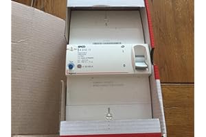 Legrand 401011 Enedis Branchement Disjoncteur, Tétrapolaire Différentiel, 500mA, Instantané, 60A