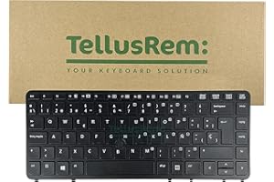 TELLUSREM Teclado de respuesto Español retroiluminado para HP 840 G1, 840 G2, 850 G1, 850 G2