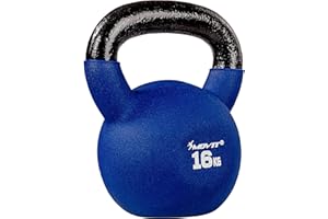 MOVIT Kettlebell Pro, haltère sphérique en Fonte avec revêtement en néoprène, 12 Variantes : 2 à 24 kg, testé au Niveau des substances nocives, haltère d'élan