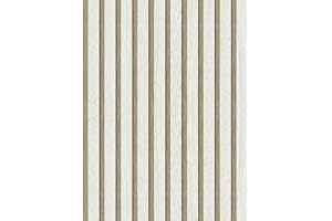 LZH-LP Belgravia carta da parati autoadesiva in vinile, effetto 3D, realistica, con venature del legno, 44,5 x 1000 cm, colore: noce e quercia