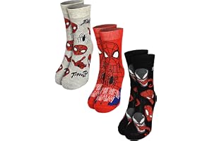 United Labels Marvel Spiderman strumpor för män – herrstrumpor (3-pack) röd/svart