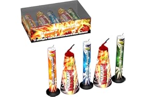 Nico 10 Stück Garten Fontänen Set Feuerwerk Summer Fontains