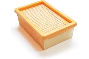 MI:KA:FI Filtre plissé plat | Pour Kärcher Aspirateur Multifonctions + Aspirateur sec/humide | MV4 + MV5 + MV6 + WD4 + WD5 + WD6 | comme 2.863-005.0