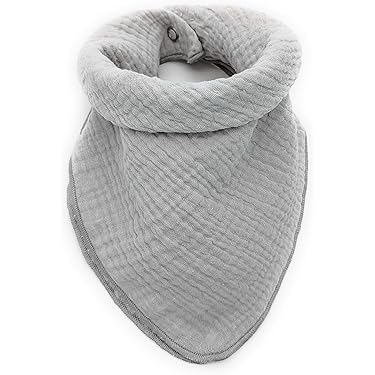 Sciarpa Bambino 0-6 Anni - Cotone Mussola, Morbida, Lavabile, Multifunzione - Foto 4