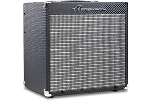 AMPEG RB-108 Bass Combo Amp – 30W Practice Amp with Ampeg Legacy Preamp, SGT Overdrive Circuit, 3-Band EQ, AUX Input, Headphone Out and 1x8" Speaker – Black