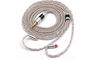Linsoul Tripowin Jelly Upgraded 16 Core 21 Wires Per Core Silver-Plated OCC+Alloy Copper Graphene+OCC Mixed Braided Cable for Audiophile Musician