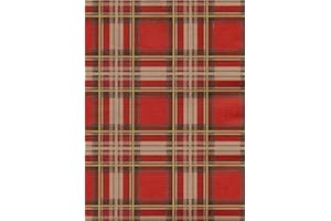 ARKRAFT carta da regalo set 3 fogli formato XXL 90 x 65 cm confezione senza plastica carta kraft (737F)