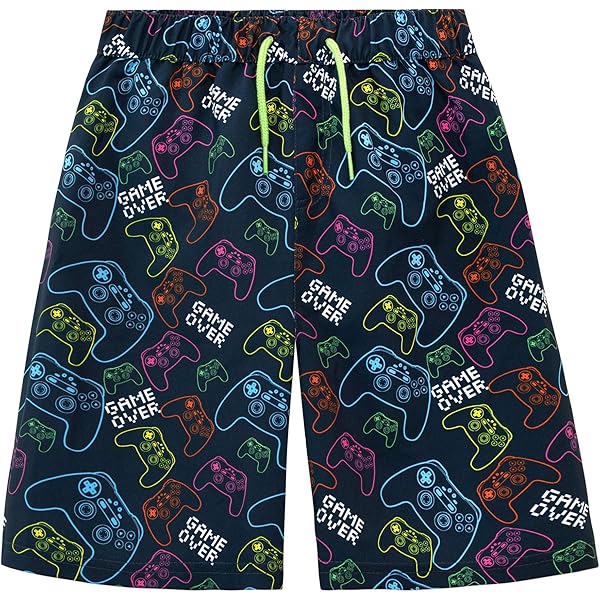 thumbnail image 2 of Adams Kids Boys Swimming Trunks | Military Green Drawstring Shorts 6 Month-4 Years 2 of 13