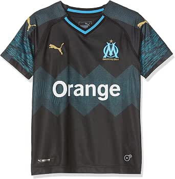 PUMA Olympique De Marseille Away Replica SS T-Shirt Unisex - Bambini e  Ragazzi : Abbigliamento