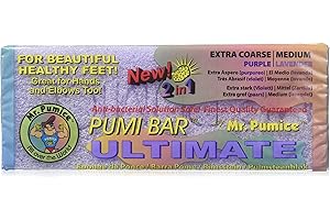 Mr. Pumice Pumi Bar Ultimate Coarse/Purple Medium/Lavender 1 Pumice Bar