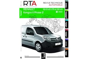 E.T.A.I - Revue Technique Automobile 821 - RENAULT KANGOO II PHASE 2 - 2013 à ce jour