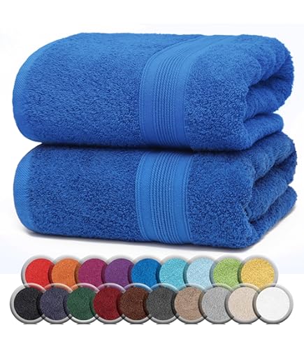 Generico 8 PEZZI Set Asciugamani Bagno Bianchi, Hotel