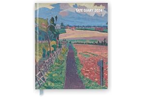 Tate 2024 Desk Diary - Week to View, Illustrated on every page