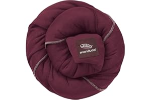 manduca Sling > Berry < Elastic Baby Sling with GOTS Certificate 100% Organic Cotton