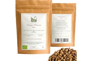 Vitlök, skivad Ekologisk Ingefärsrot - Tanacetum Parthenium Krydda | pepprig värme och arom för matlagning bakning och örtte året runt