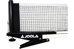 JOOLA Juego Postes de Tenis de Mesa Interior, portátil y fácil de Instalar, tamaño reglamentario de 72 Pulgadas, Red de Abraz